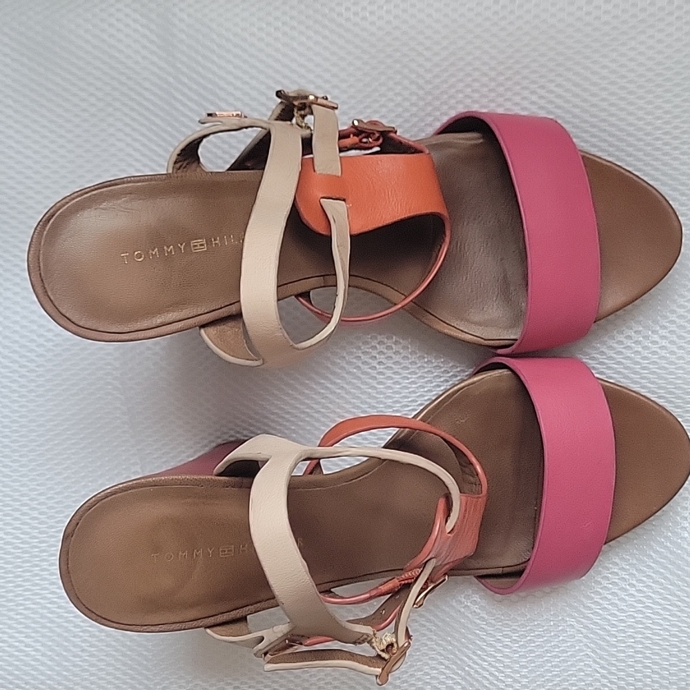 Tommy Hilfiger platform heels